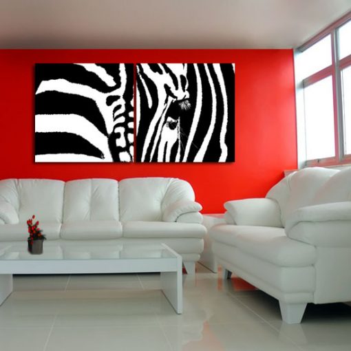 dekoracje z zebrą
