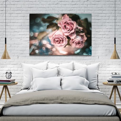 obraz do sypialni z różami