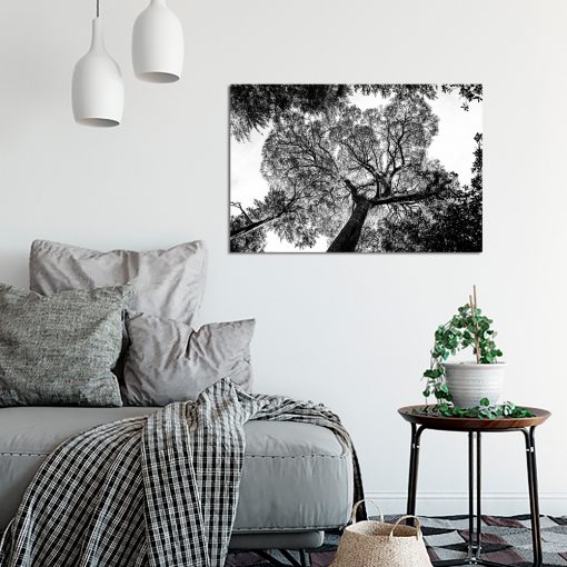 Obraz poziomy z drzewem do dekoracji salonu