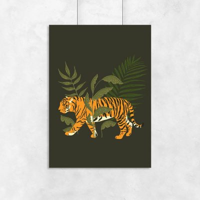 Plakat tygrys