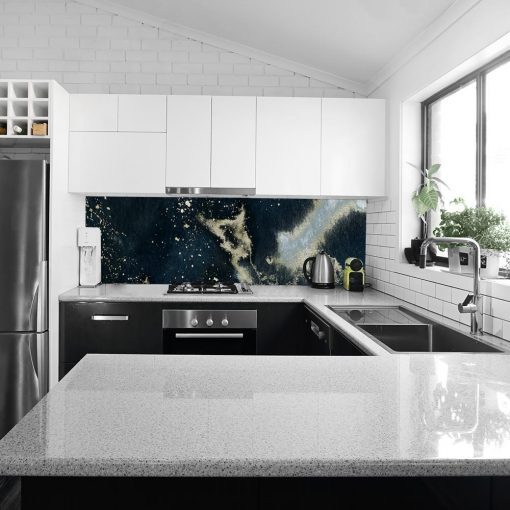 fototapeta na ścianę do kuchni przedstawiająca abstrakcyjny motyw