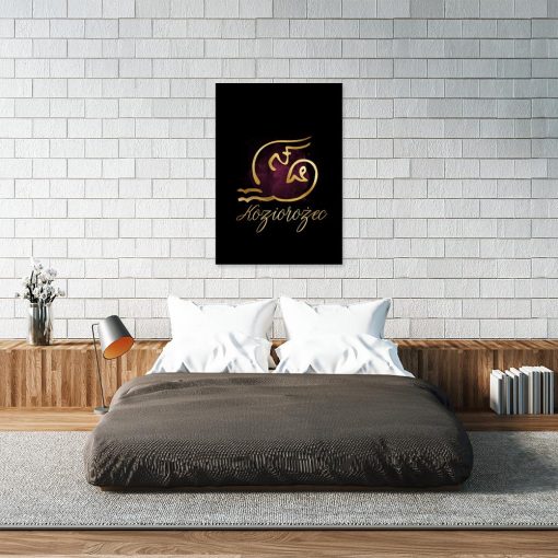obraz do sypialni ze znakiem zodiaku koziorożec