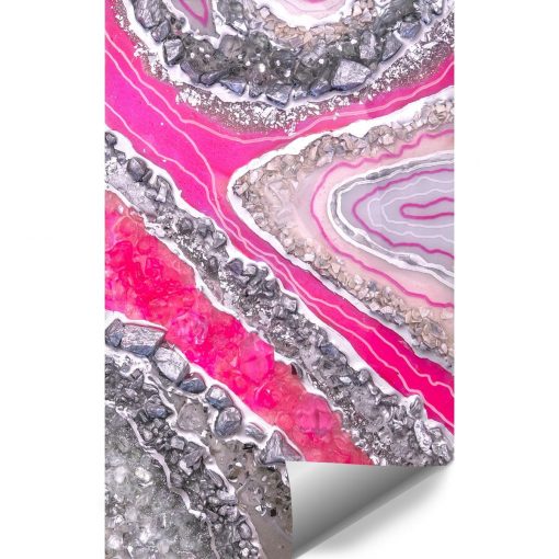 dekoracja różowa jako tapeta
