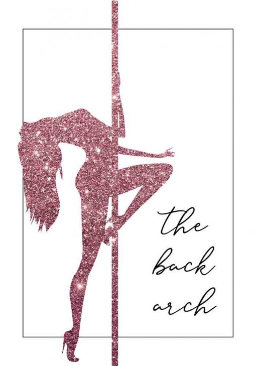 Plakat z napisem - The back arch