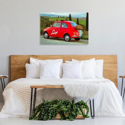 Obraz do sypialni - Czerwone auto