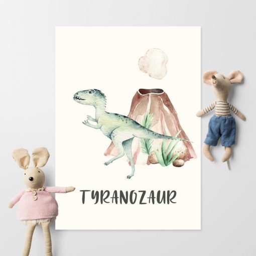 Plakat dla dziecka - Dinozaur