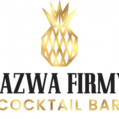 Przestrzenne logo z ananasem - cocktail bar