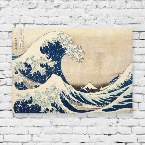 Obraz japońskiego malarza Hokusaia