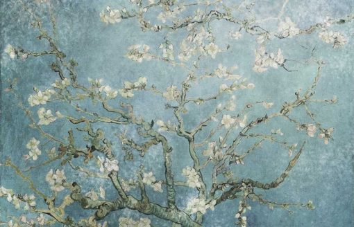 Obraz van Gogha - Kwitnący migdałowiec