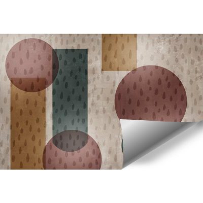 Fototapeta z geometrycznym wzorem do salonu
