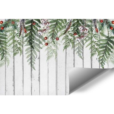 Fototapeta z leśną girlandą
