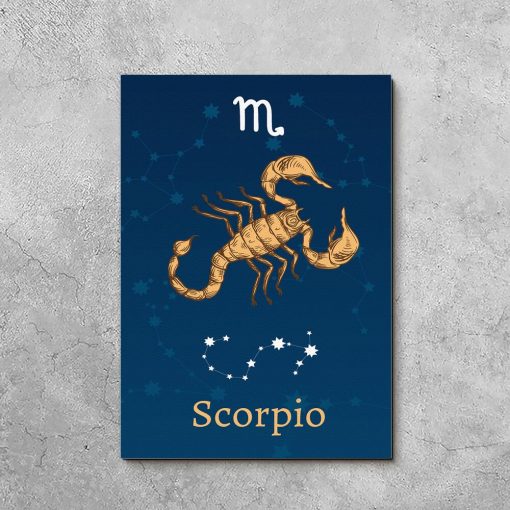 Obraz ze znakiem zodiaku - SKorpiona