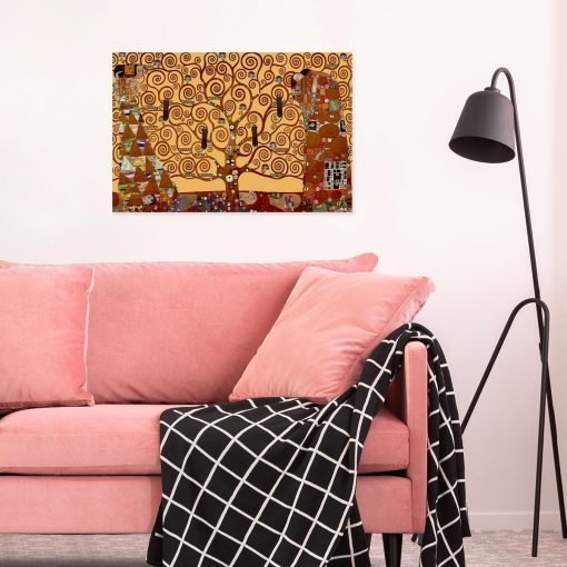 Reprodukcja obrazu Gustava Klimta na prezent